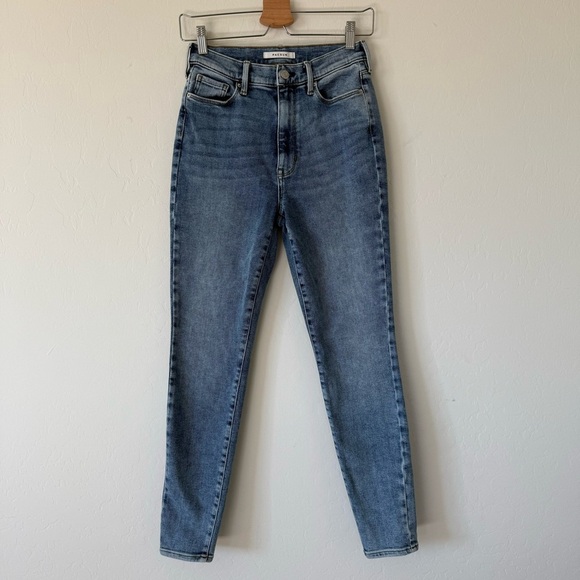 PacSun Classic Light Wash Super High Rise Jegging Skinny Jean Size 27 - Picture 1 of 8